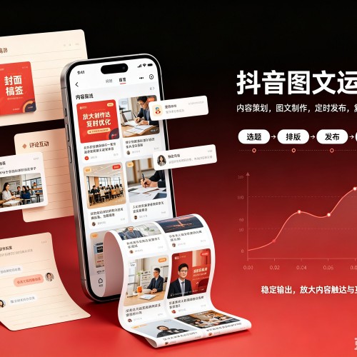 大观抖音图文代运营服务